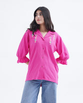Passion Pink Relaxed Fit Shirt
