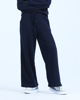 WIDE LEGTROUSER IN MIDNIGHT BLUE