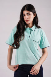Modern Edge Cropped Polo
