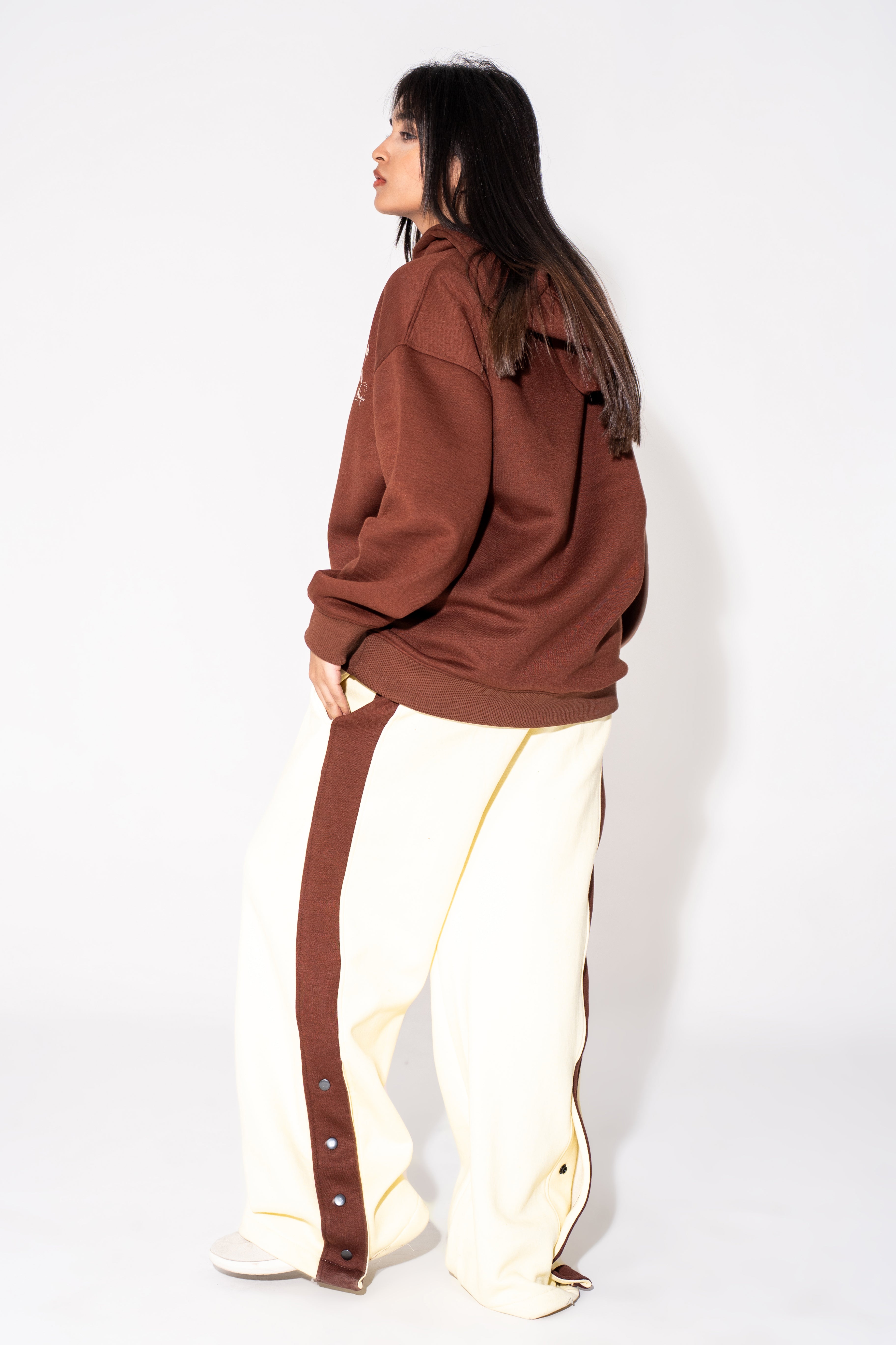 Loose Baggy Snap Trouser Co-Ord