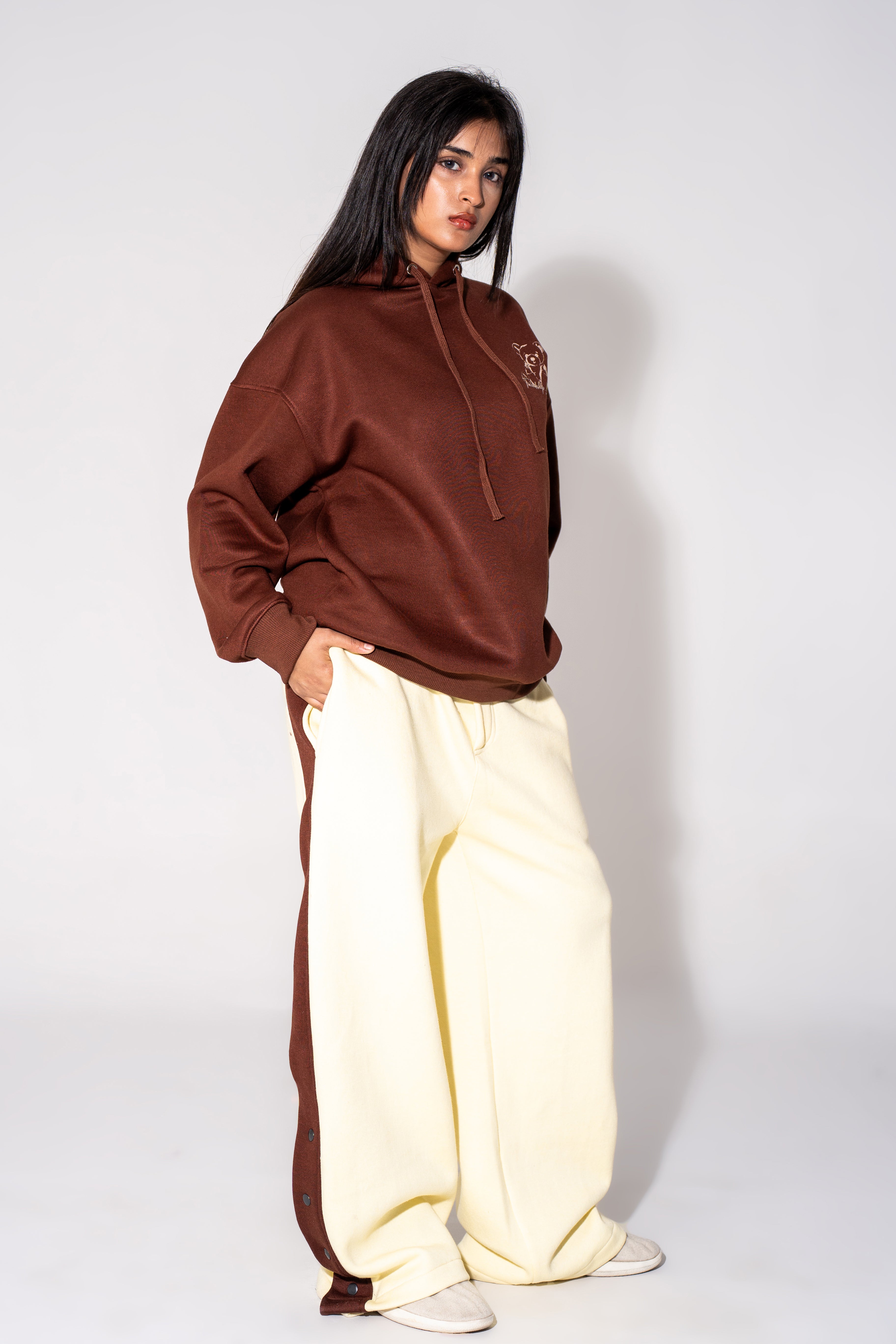 Loose Baggy Snap Trouser Co-Ord