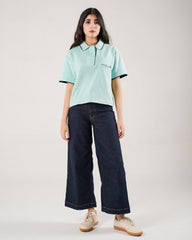 Modern Edge Cropped Polo