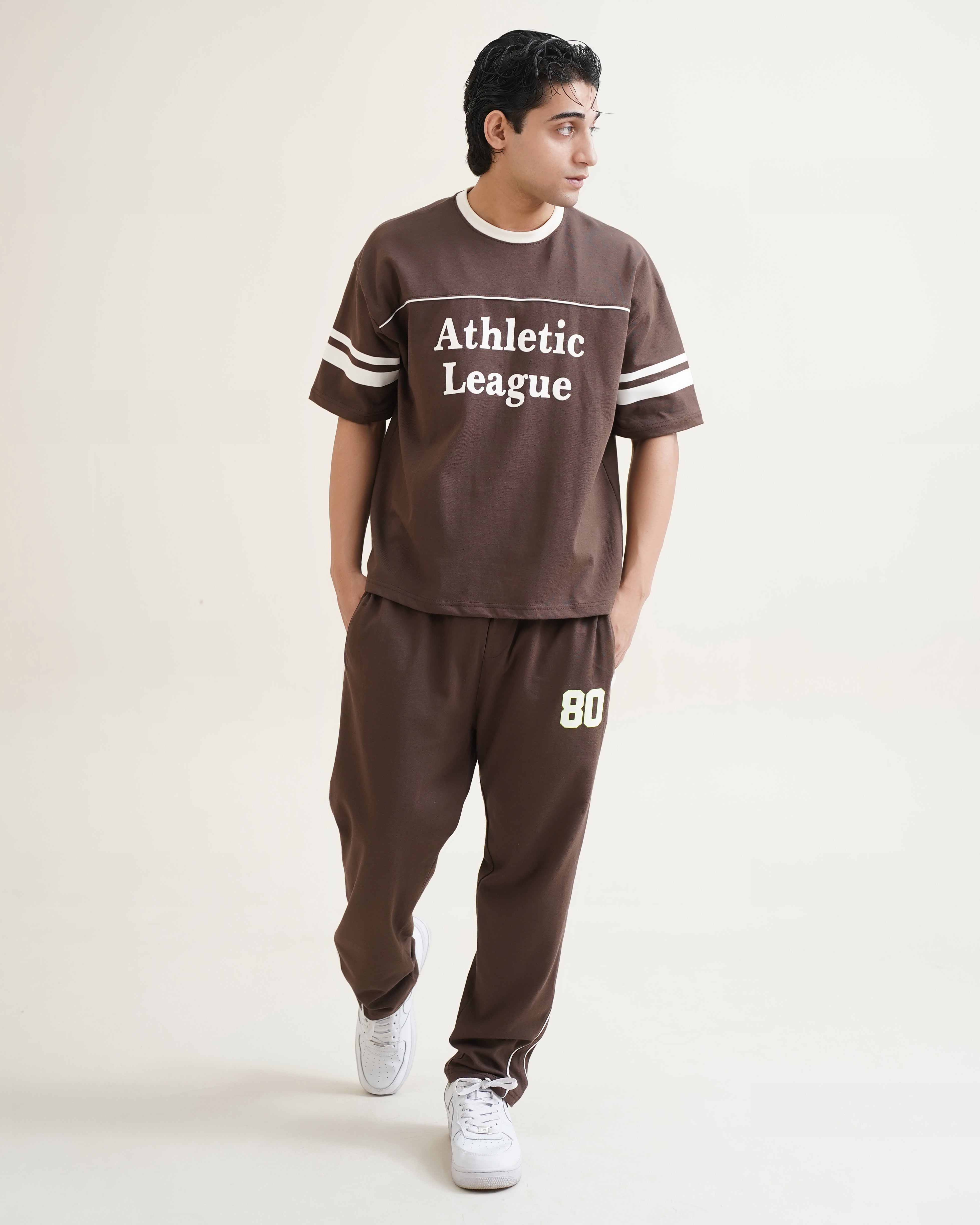 GRAPHIC BOXY-FIT CO-ORD SET