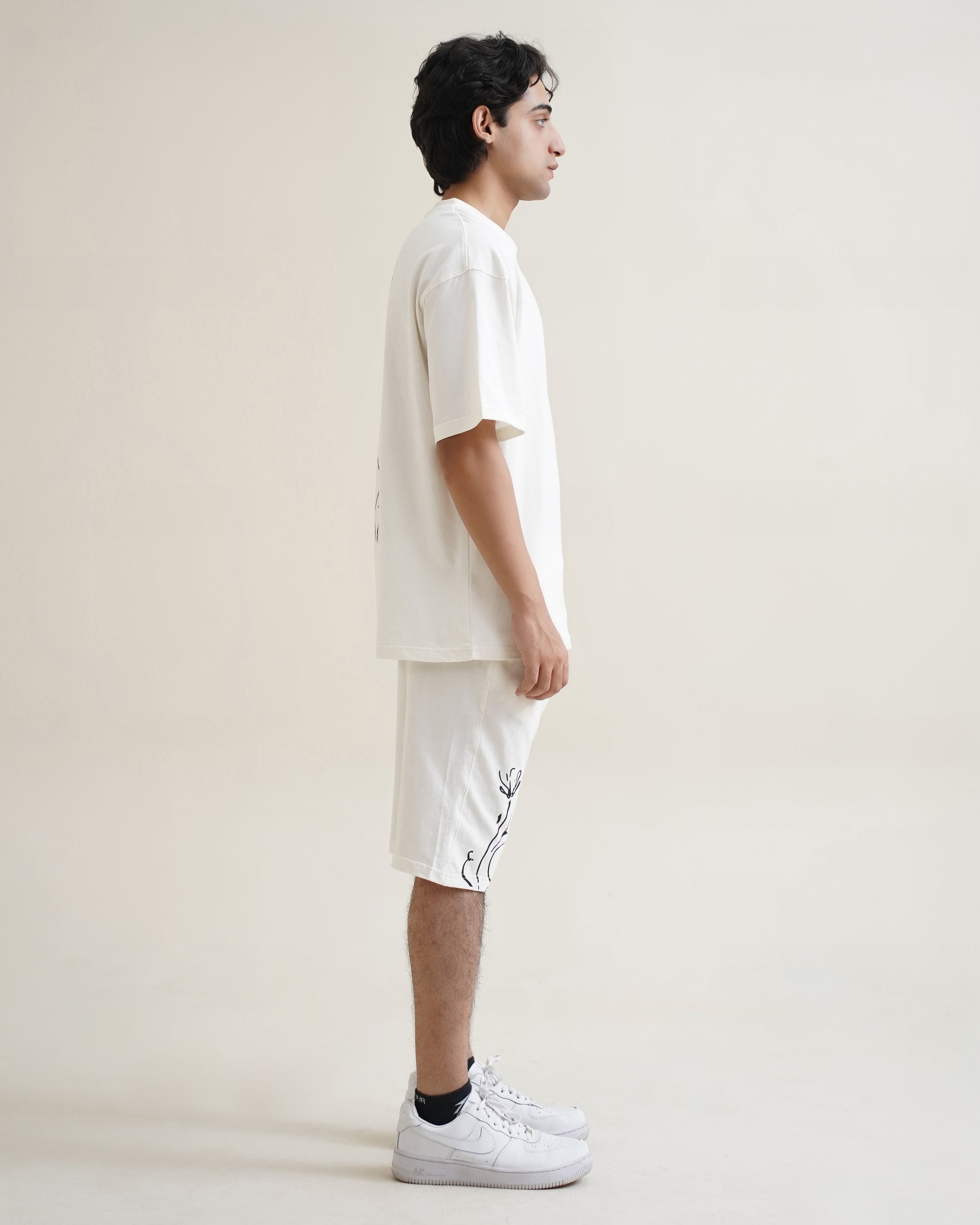 Floral Line Art Co-Ord Set