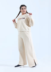 RELAXED FIT COORD SET IN VANILLA