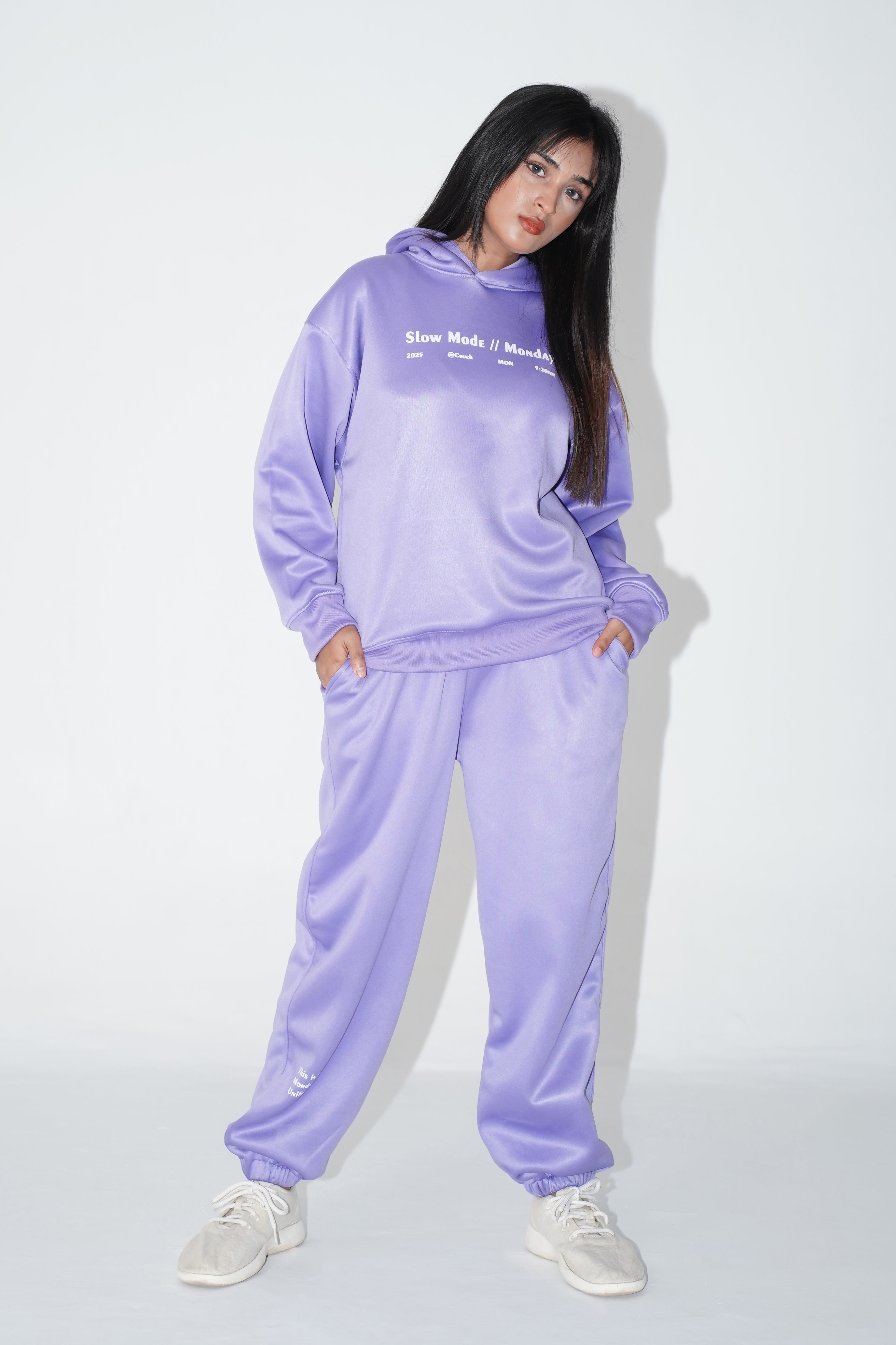 Loose Boxy in Lilac Mist Co-Ord