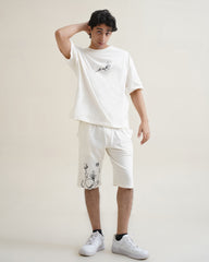 Floral Line Art Co-Ord Set