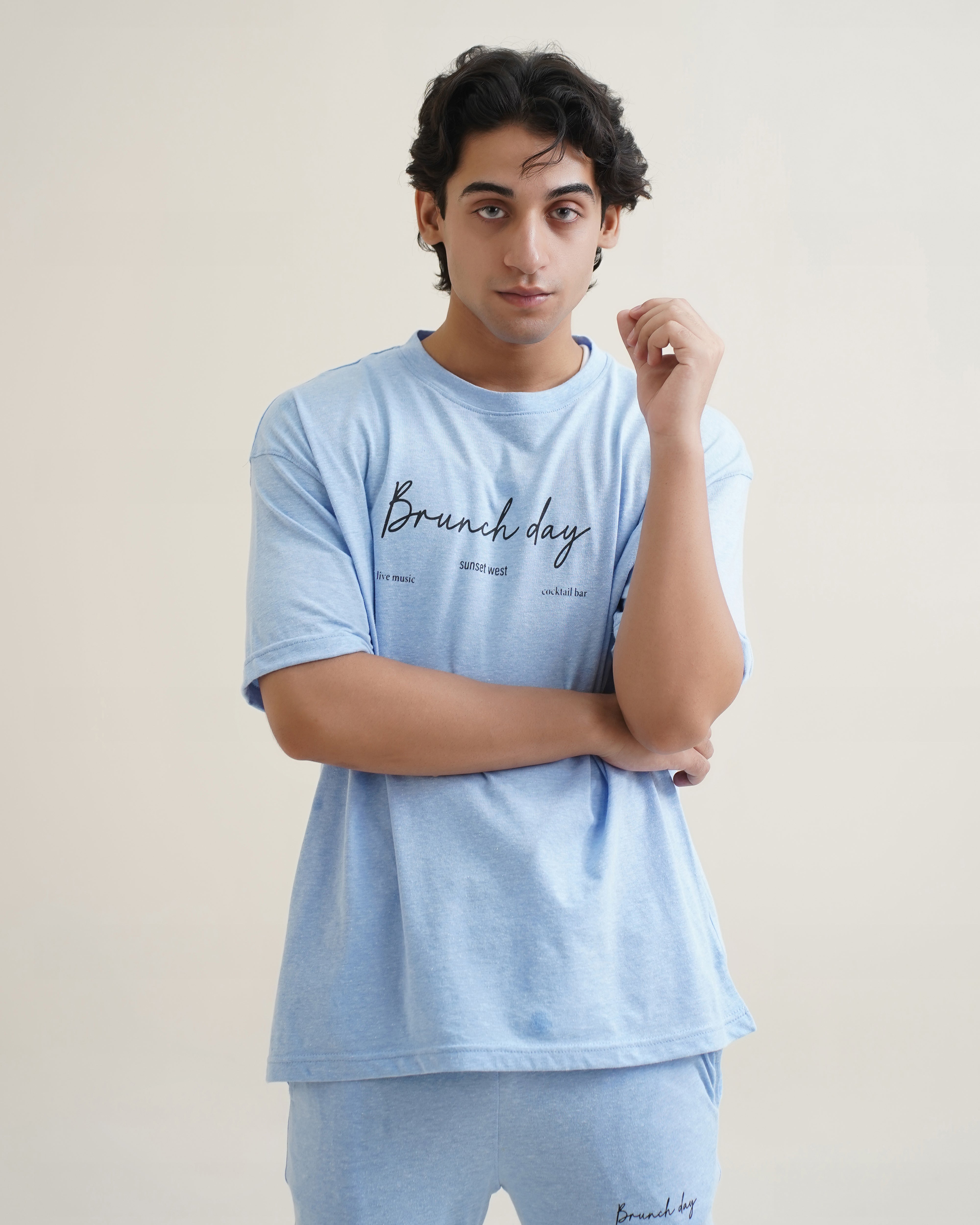 Textured Relaxed Fit Co-Ord Set