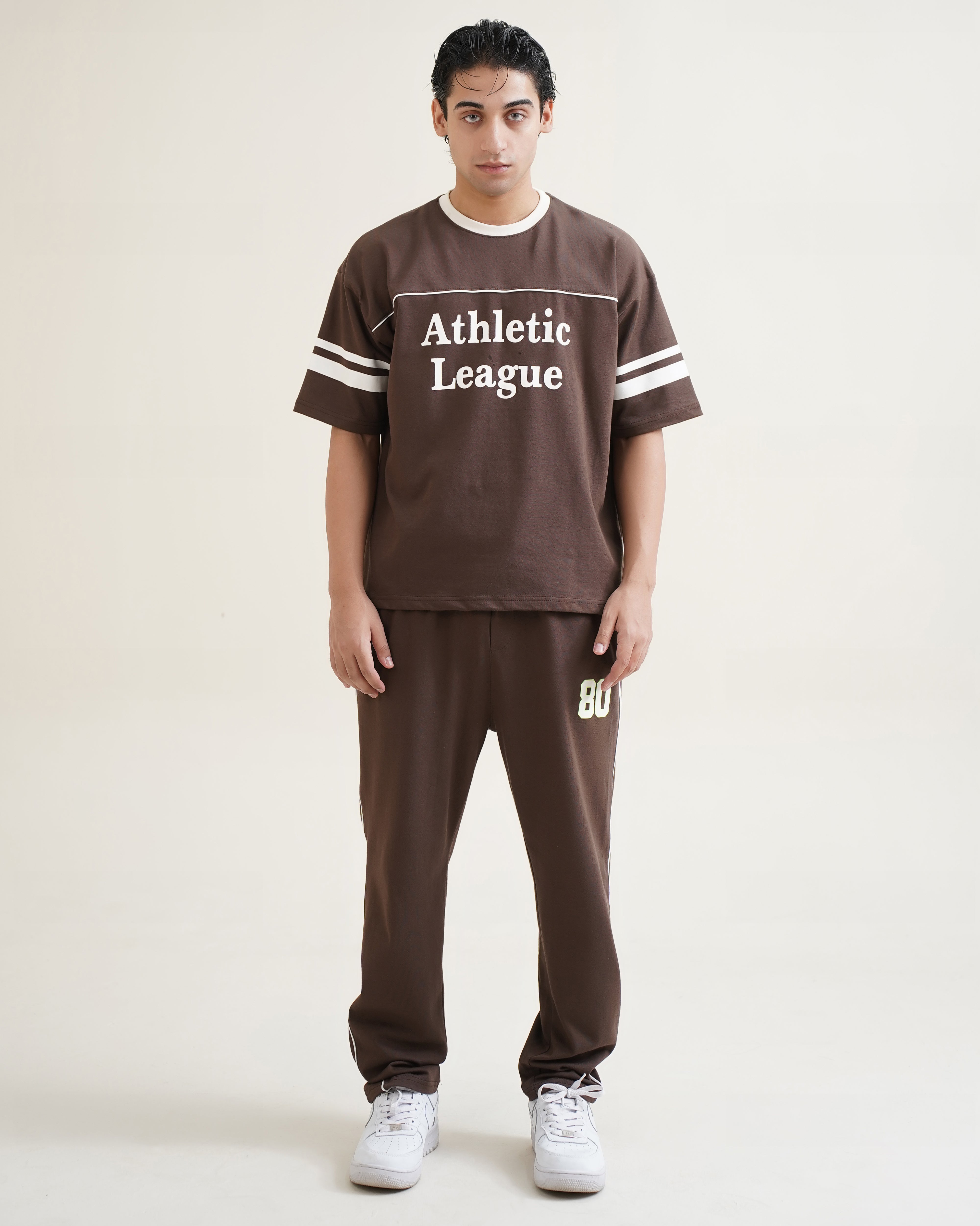 GRAPHIC BOXY-FIT CO-ORD SET