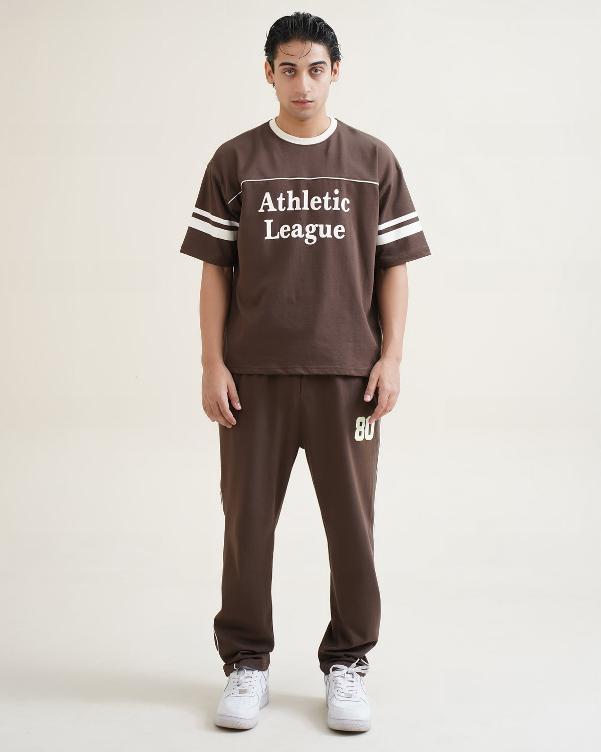 GRAPHIC BOXY-FIT CO-ORD SET