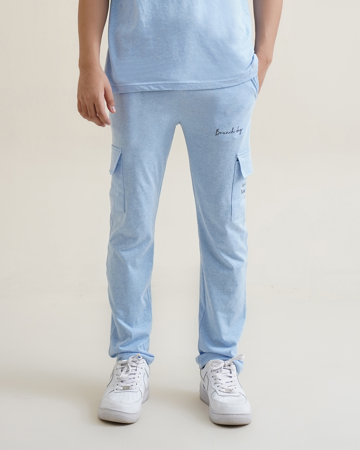 TEXTURED RELAXED FIT TROUSER