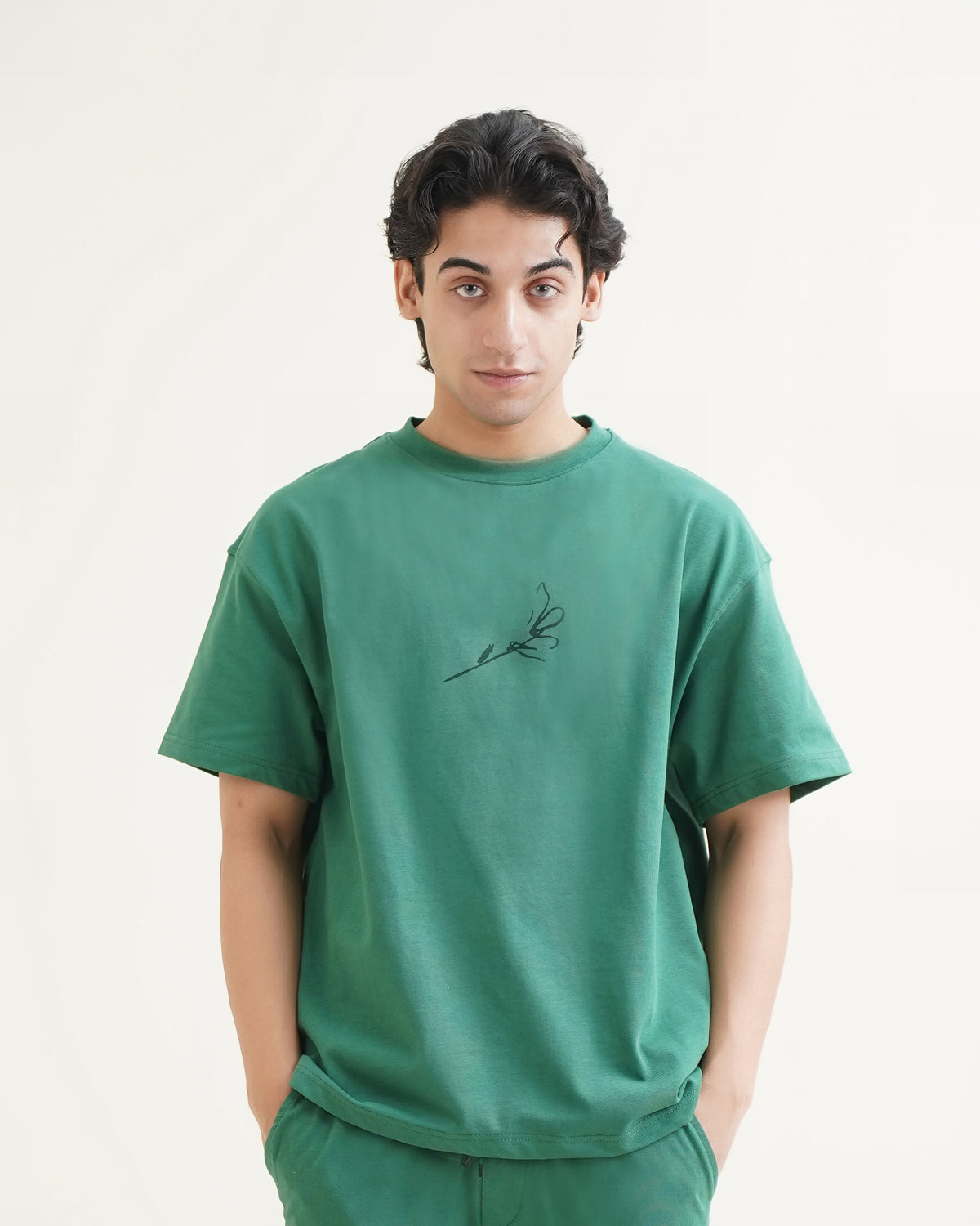 Floral Line Art Co-Ord Set