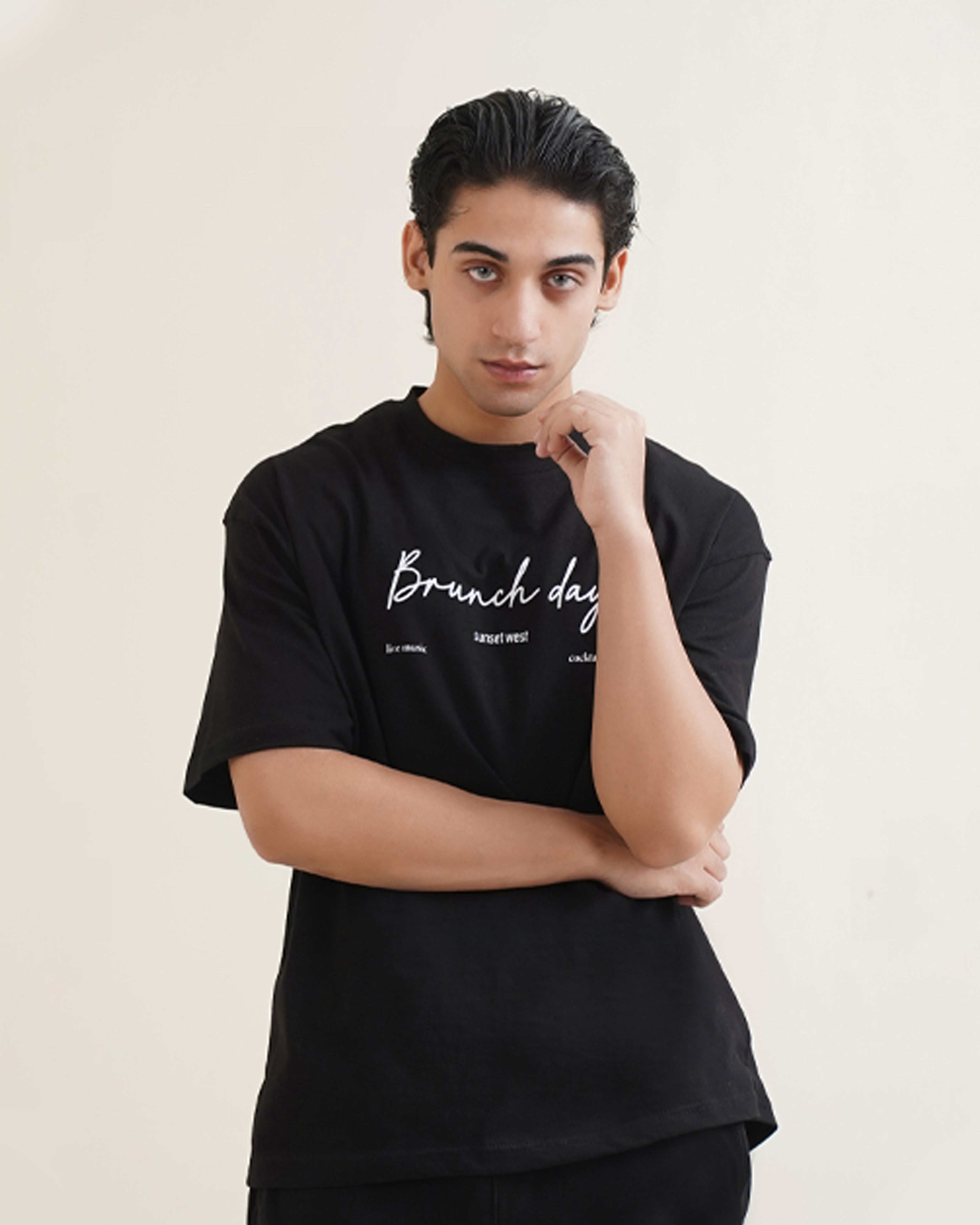 TEXTURED RELAXED FIT T-SHIRT