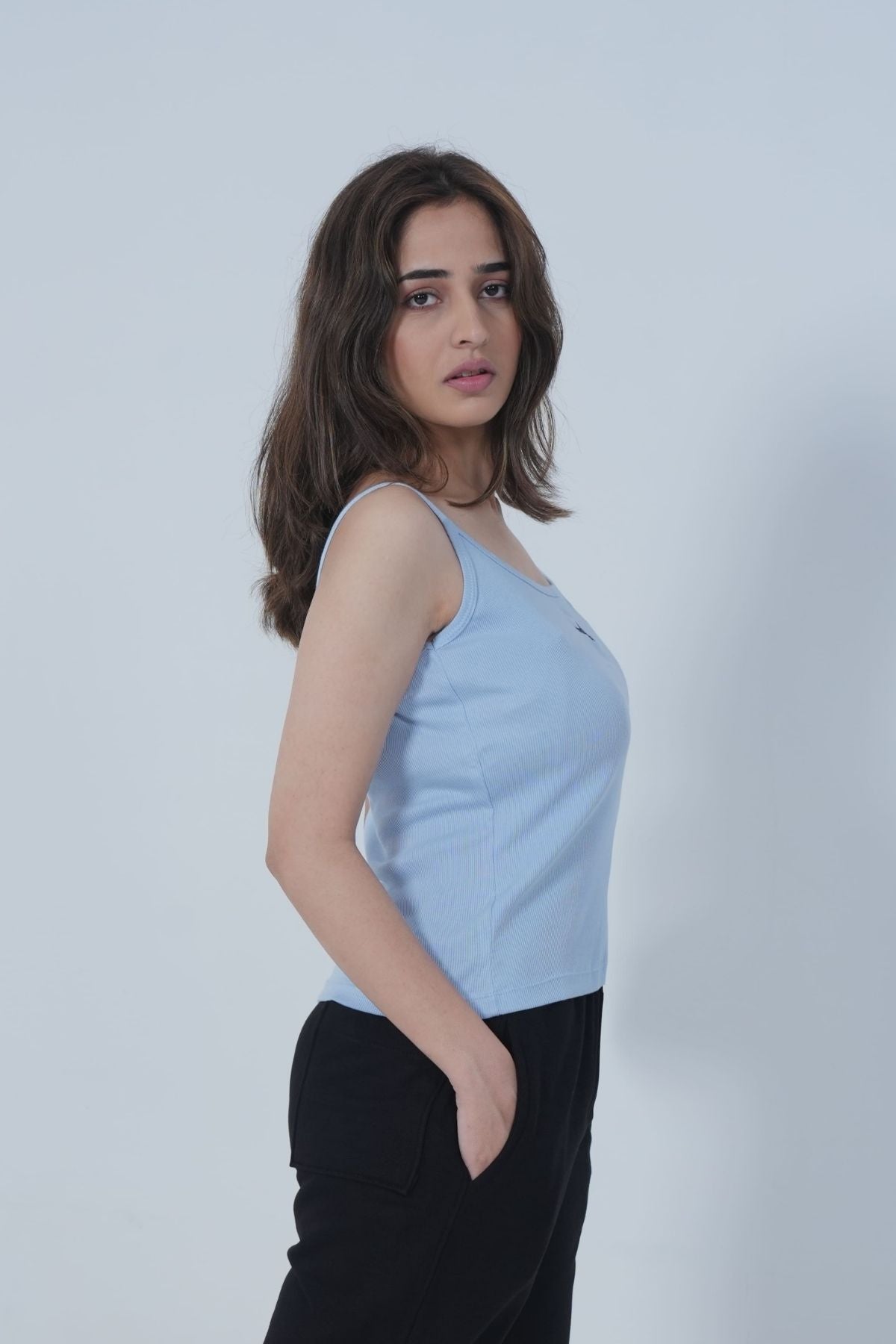 Blue Cami Top